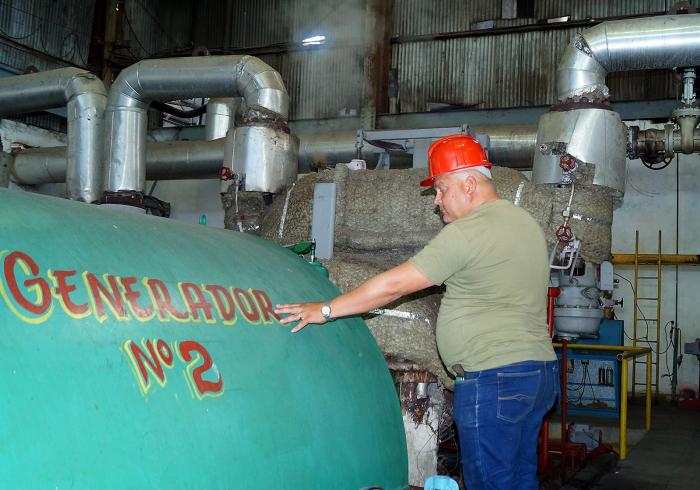 Limpia, ordenada, todo el tiempo segura, el área de generación