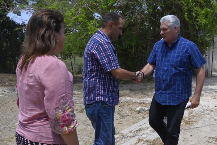 Díaz-Canel visitó el municipio de Habana del Este