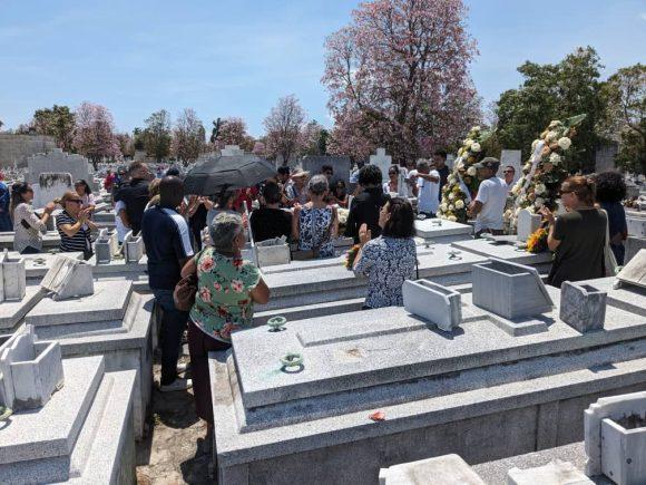 cenizas de la querida actriz y pedagoga cubana Corina Mestre