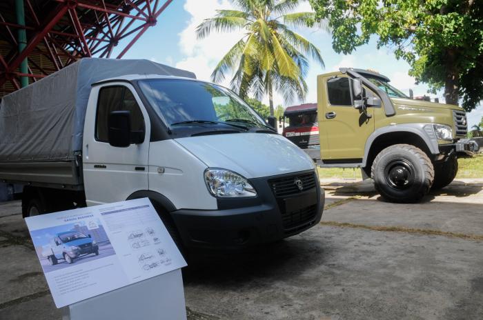 Vehículo ligero GAZelle BUSINESS expuesto en la XXXVII Feria Internacional de La Habana, FIHAV-2019, desarrollado en EXPOCUBA, Arroyo Naranjo.