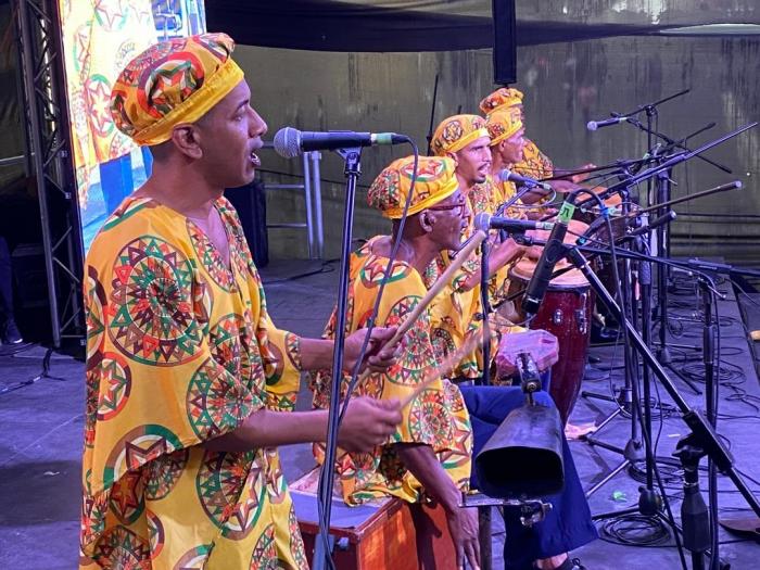 El Ballet Folclórico de Camagüey presentó tres espectáculos. Foto de la autora