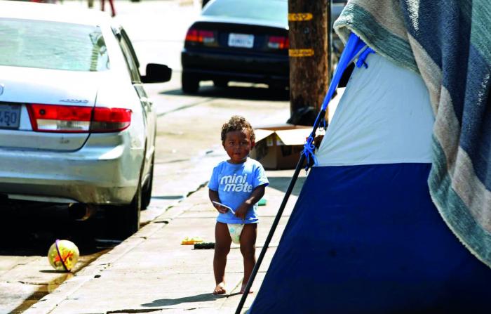 niños en la calle FOTO TOMADA DE LOS ÁNGELES TIMES