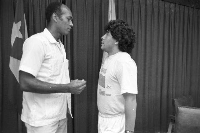 José Francisco Reinoso Zayas y  Maradona