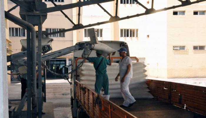 La estable labor de Cereales Cienfuegos ha sido decisiva en estos momentos difíciles. 
