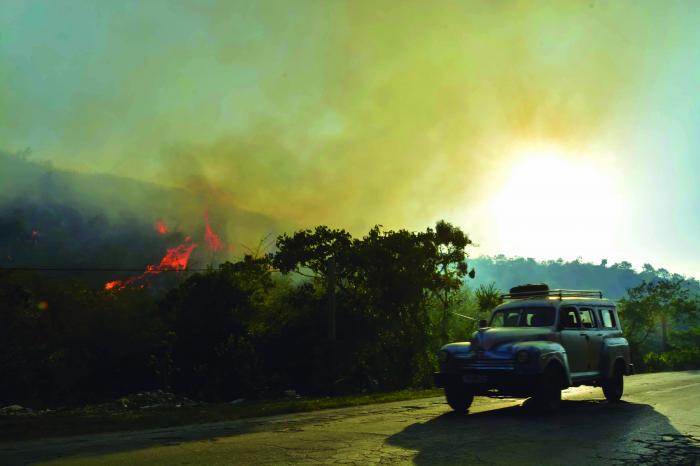 Los resultados de la etapa ratifican que existen condiciones de peligro para la ocurrencia de incendios forestales. foto: Juan Pablo Carreras	
