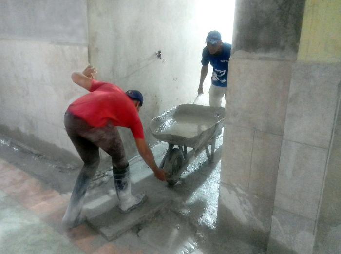 La obra civil se encuentra a un 70 por ciento de ejecución.