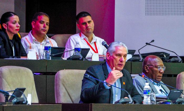 Tercer periódo Ordinario de sesiones X legislatura ANPP 2024, Palacio de Convenciones, Sesión plenaria presidido por el  Presidente, Miguel Díaz Canel Bermúdez