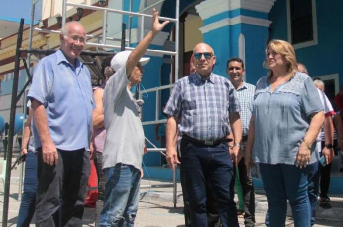Morales Ojeda ponderó la respuesta del pueblo por medio de un programa de acciones que ponen a 
Sancti Spíritus prácticamente listo para celebrar la efeméride moncadista. FOTO: OSCAR ALFONSO SOSA