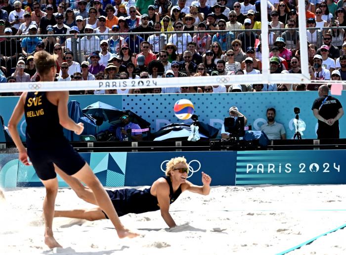 Jorge Luis Alayo y Noslén Díaz se despidió de los Juegos Olímpicos Paris 2024