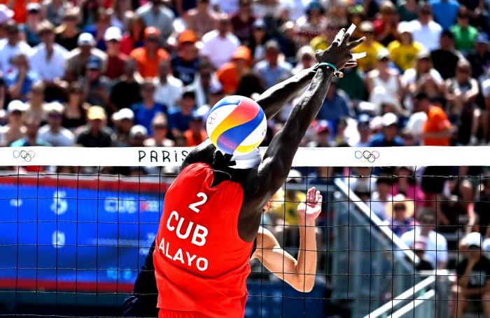 Jorge Luis Alayo y Noslén Díaz se despidió de los Juegos Olímpicos Paris 2024