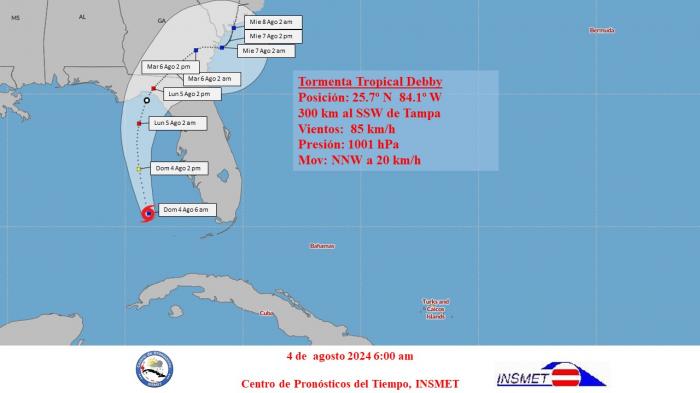 Tormenta tropical Debby