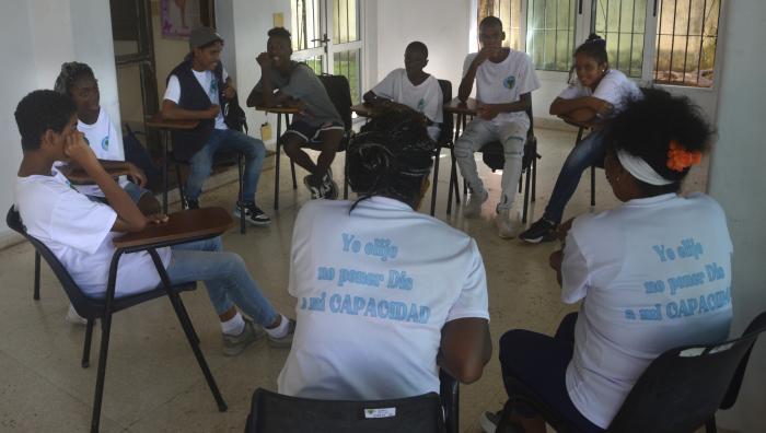 Asociación cubana de personas en situación de discapacidad intelectual, ubicada en 5ta avenida e/ 36 y 38, Miramar, Playa.