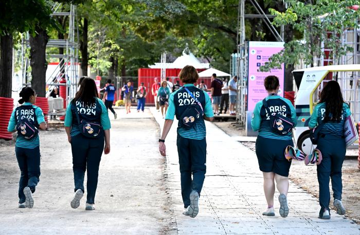 Los voluntarios son una pieza fundamental en el éxito de un evento multideportivo. foto: ricardo lópez hevia