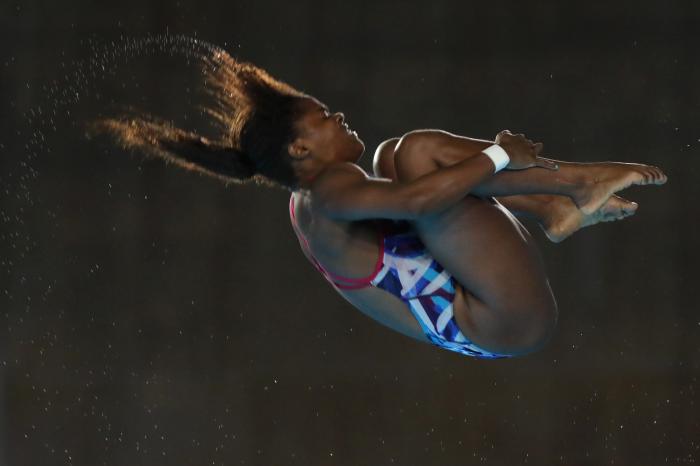 Anisley García se va como la primera clavadista cubana en acceder a dos rondas de semifinal en Juegos Olímpicos. foto: roberto morejón