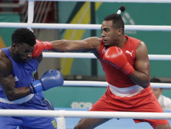 El guantanamero Arlen López irá ante el bielorruso subcampeón mundial de 2021. 
foto: Endrys Correa Vaillant