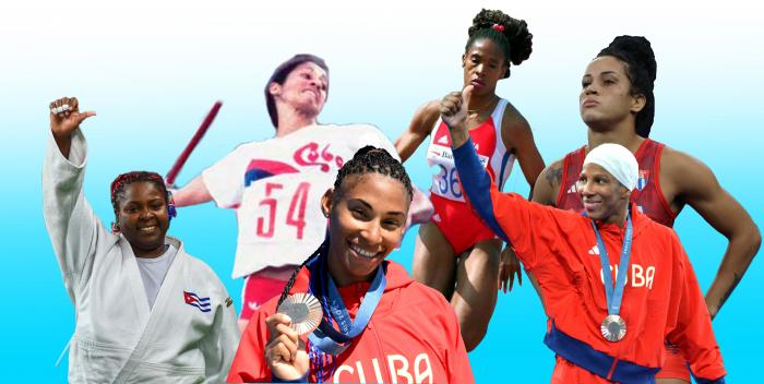 El olimpismo cubano tiene la huella de la mujer. 