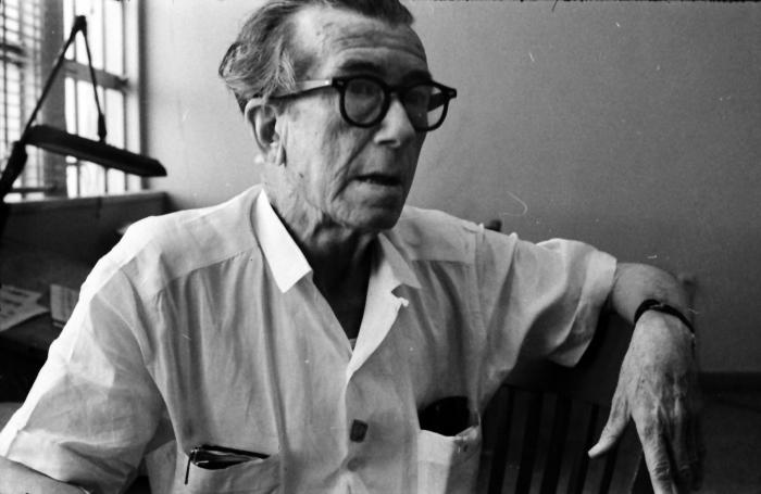 Manuel Navarro Luna, poeta cubano.
Foto: Calvo, 23 mayo de 1962.