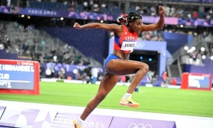 Leyanis Pérez, triple salto femenino