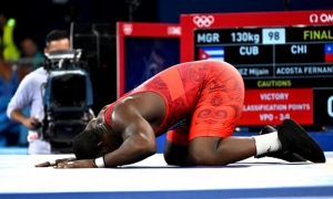 Mijaín López gana 5ta medalla de oro en Olimpiadas