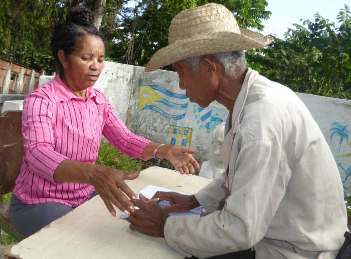 Lolita y Casimiro, en escena. Foto del autor