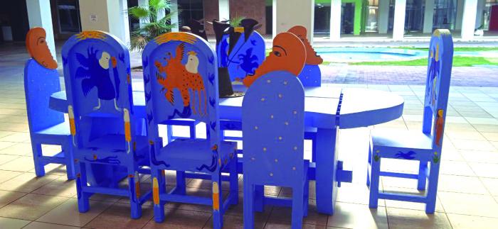 Hasta los primeros días de octubre es posible visitar Pan con guayaba, una vida feliz. Foto de la autora
