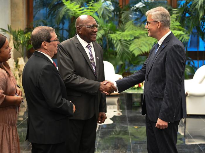 Nuevos embajadores presentan sus cartas credenciales