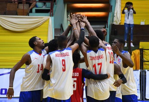 Los cubanos obtuvieron un triunfo esperado. foto: NORCECA