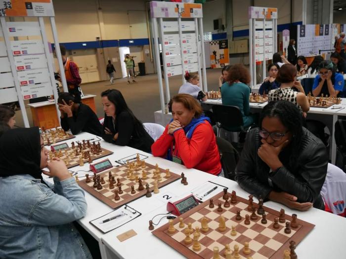 El equipo femenino obtuvo una importante victoria ante Portugal. foto: fide