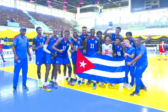 Los antillanos tienen ahora tres medallas de oro, una de plata y este bronce en la historia del evento. Foto: Norceca