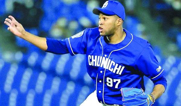 Raidel Martínez. Foto tomad de los Dragones de Chunichi