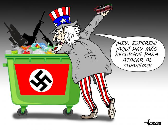 Aplicar el caos constructivo se monta en determinadas circunstancias políticas locales, como sucedió 
con la Venezuela poselectoral. 