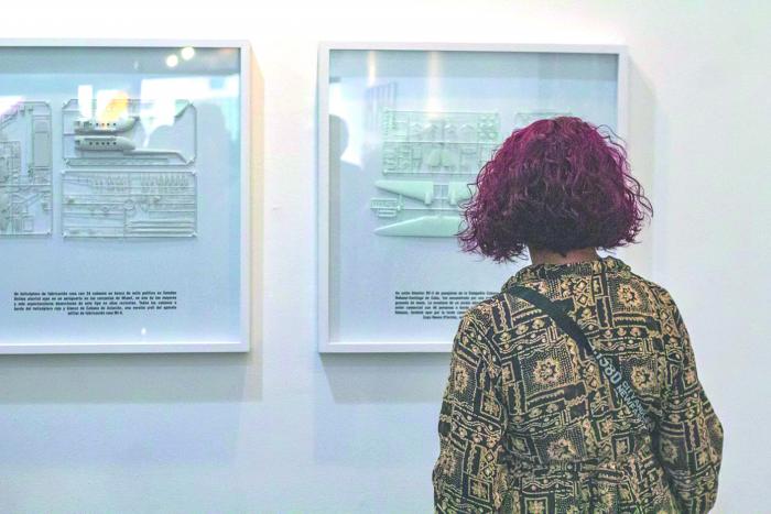 La muestra concurso Post-it puede visitarse en la Galería Galiano. FOTO: CORTESÍA DE LA ENTREVISTADA