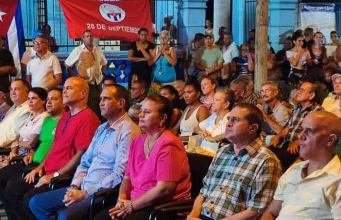 acto por aniversario CDR La habana