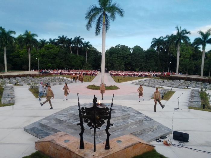 El panteón se inserta en el Complejo Histórico Camilo Cienfuegos. foto del autor