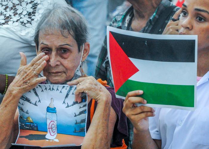 Marcha por la libertad de Palestina y contra el genocidio