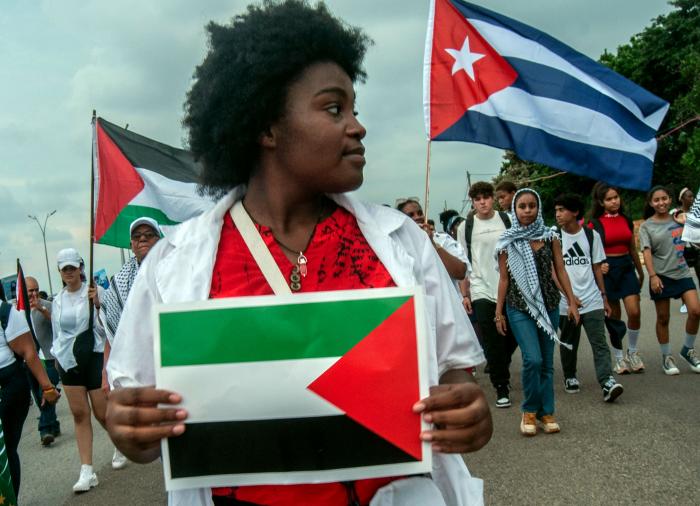 Marcha por la libertad de Palestina y contra el genocidio