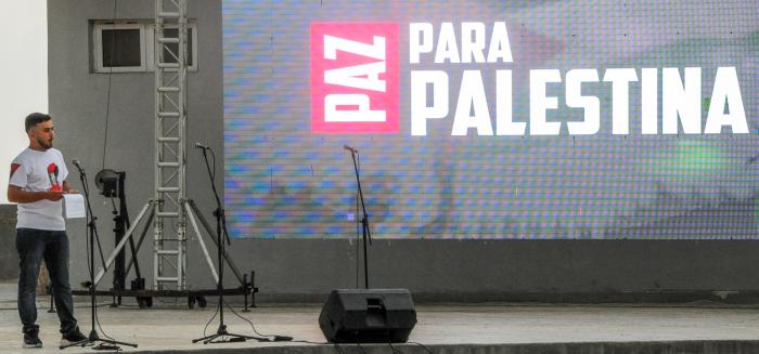 Marcha por la libertad de Palestina y contra el genocidio