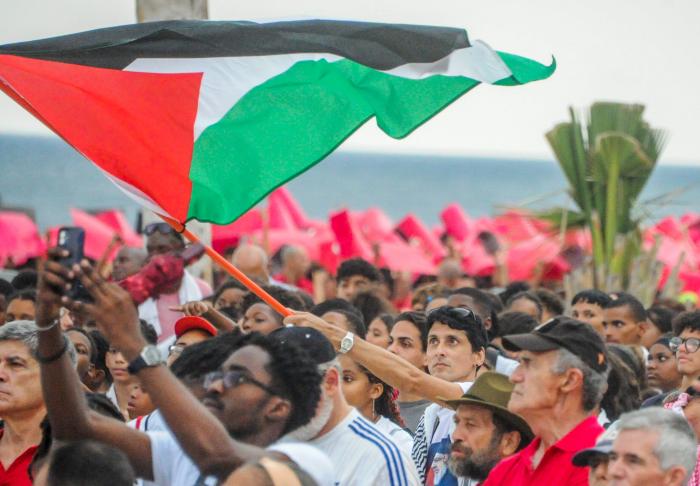 Marcha por la libertad de Palestina y contra el genocidio