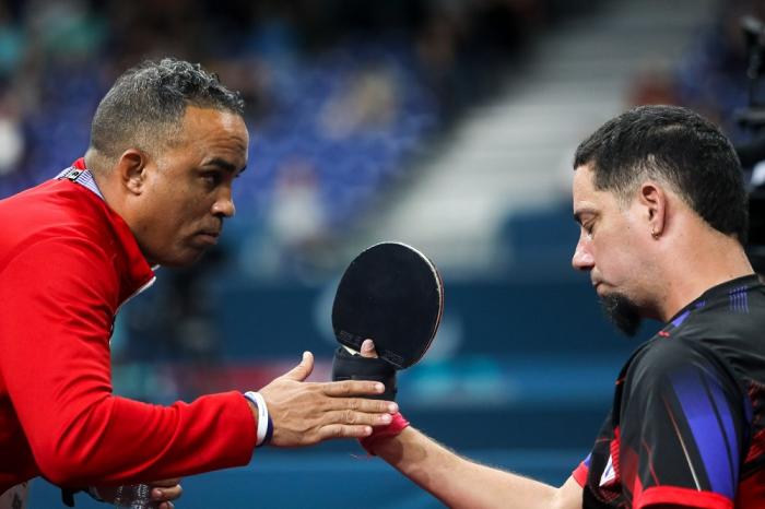 Rieldis Ortega Barrios es también protagonista de la hazaña olímpica del paratenis de mesa. 
foto tomada de radio rebelde