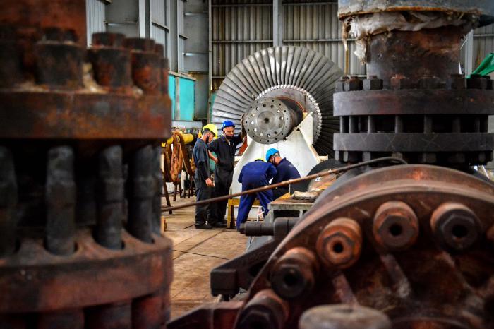 Se crearon microsistemas en todo el país para lograr energizar las centrales termoeléctricas. 
Foto: Juan pablo carreras