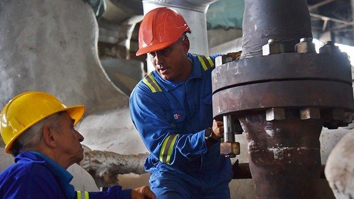 Trabajos para restaurar el servicio