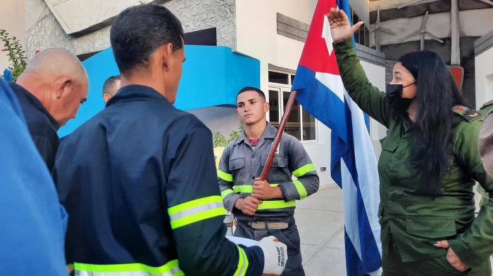 Recuperación del sistema eléctrico en Guantánamo