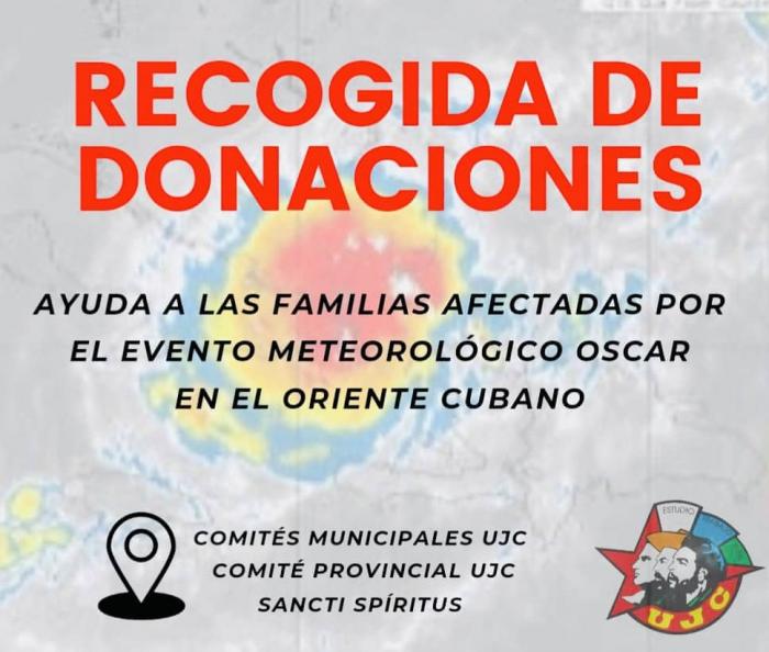 recogida de donaciones