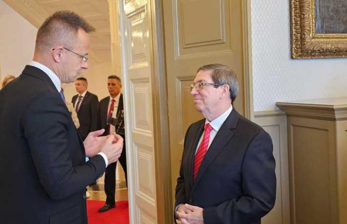 Realiza Canciller cubano visita oficial a Hungría
