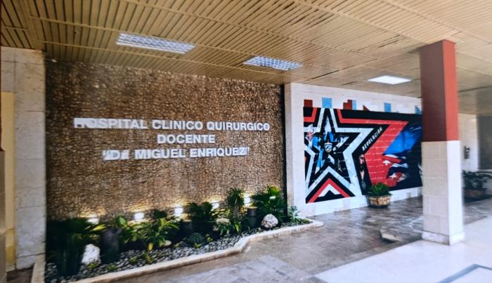 Donativo chileno al hospital Dr. Miguel Enríquez 