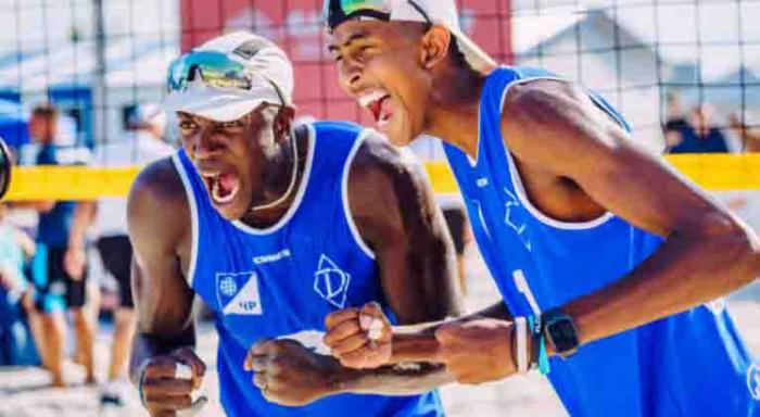 Noslen Díaz y Jorge Luis Alayo cierran 2024 con otro éxito. foto tomada de CubaSí