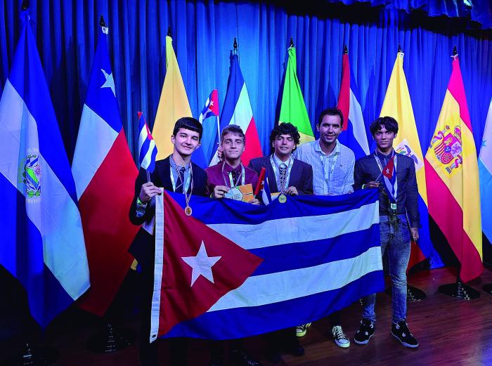 Equipo Cuba a Olimpiada iberoamericana de Química 2024