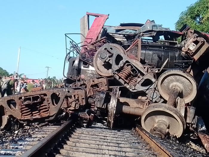 Colisión de trenes no ocasiona daños humanos 