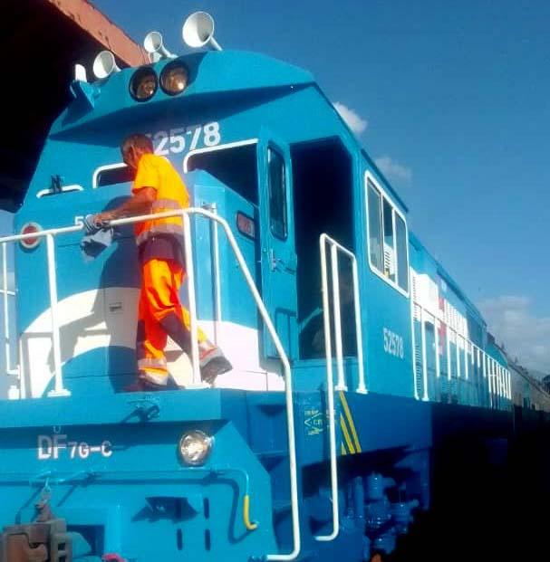 Locomotoras en Cuba