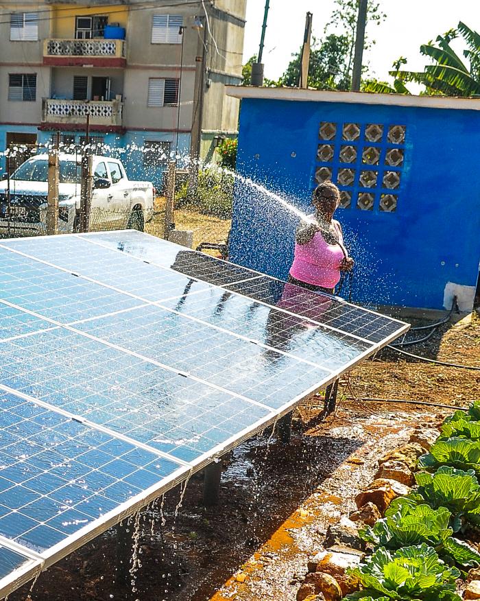 Estaciones de Bombeo con energía renovable en la provincia Artemisa